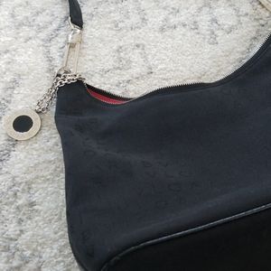 Bulgari, nearly new shoulder bag with monogram
